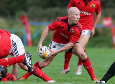 Munster legend Peter Stringer is going strong in the Premiership.