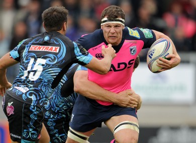 Copeland was man of the match against Toulon last weekend.